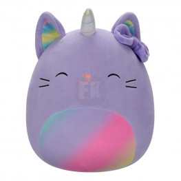 Squishmallows Plush figúrka Caticorn with Rainbow Pastel Belly and Bow Cienna 30 cm